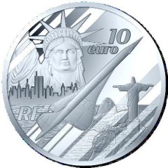 10 euros France 2026, BE, Les 50 ans du Concorde