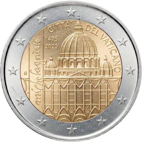 copy of 2 euros Vatican 2025, BU, CEDE VACANTE