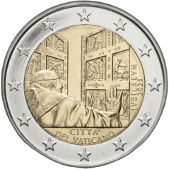 copy of 2 euros Vatican 2025, BU, CEDE VACANTE