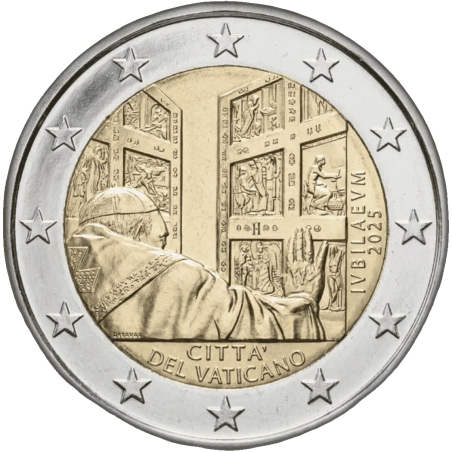 copy of 2 euros Vatican 2025, BU, CEDE VACANTE