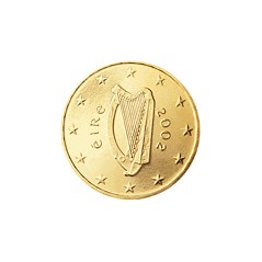Série 8 pièces euro Irlande 2007, UNC, Face nationale