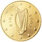 Série 8 pièces euro Irlande 2008, UNC, Face nationale