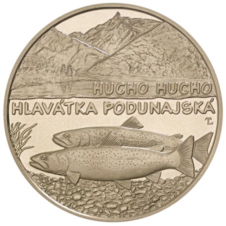 5 Euros Slovaquie 2025, UNC, Saumon du Danube