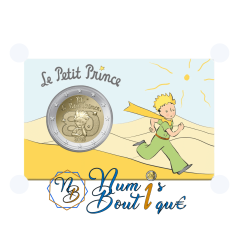 2 euros France 2026, BU, les 80 ans du petit Prince Coincard Désert