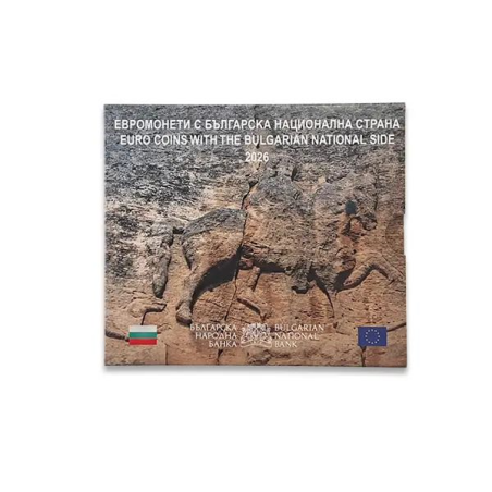 Série 8 pièces Bulgarie, BU, Face Nationale 2026