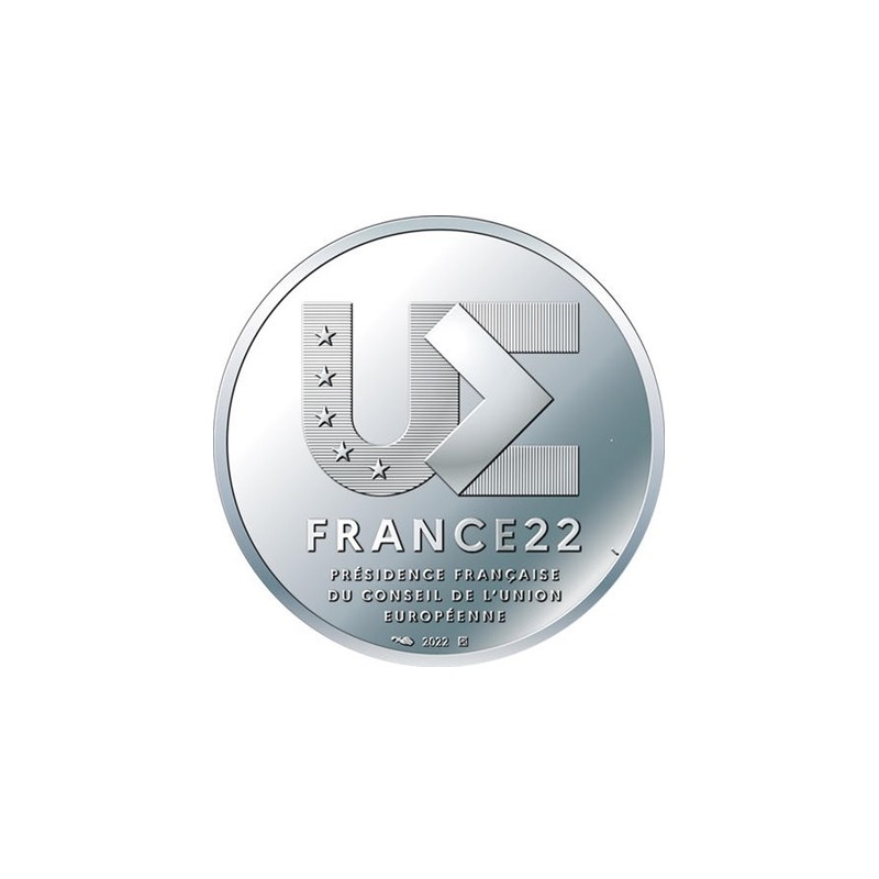 20 euros France 2022, BE, Présidence française du conseil de l'union Européenne