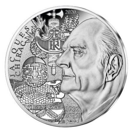10 Euro Jacques Chirac, 2020 UNC