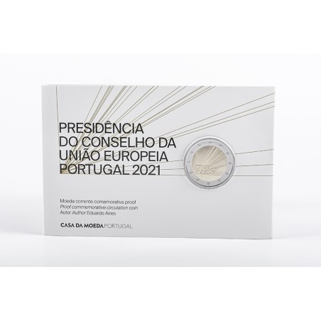 2 Euros Portugal 2021, BU, Présidence de l'EU