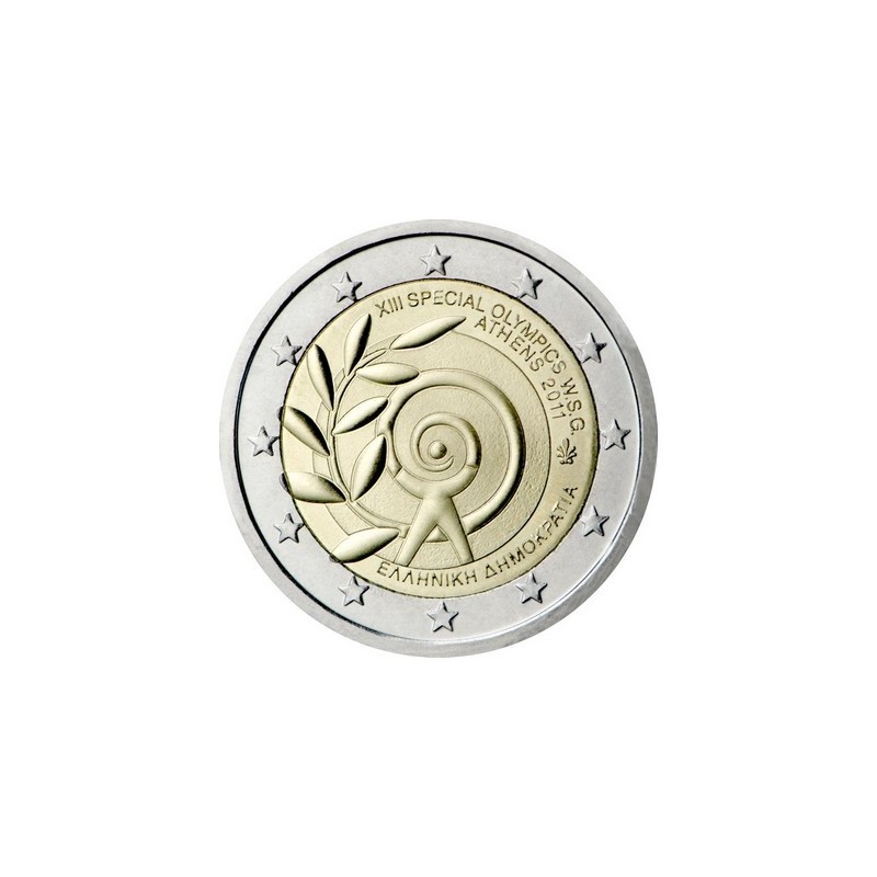 2 Euros Grèce 2011, UNC, Jeux olympiques spéciaux mondiaux en 2011