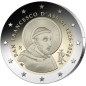 Pièce de 2 Euros UNC, 800e anniversaire de la mort de saint François d’Assise Pièce de 2 Euros UNC, 800e anniversaire de la mort de saint François d’Assise