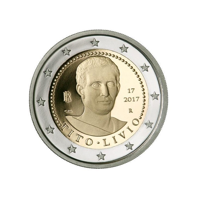 2 Euros Italie 2017, BU, Titus Livius