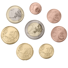 Série 8 pièces Bulgarie, BU, Face Nationale 2026