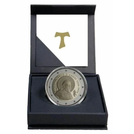 2 Euros Italie 2026, BEPI, 800e anniversaire de la mort de saint François d’Assise