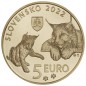 5 Euros Slovaquie 2022, UNC, Le Lynx