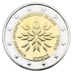 Pièce de 2 euros Chypre 2026, coffret BE, Présidence de l'UE