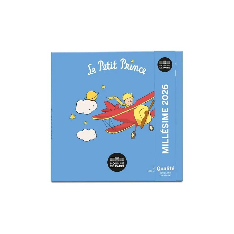 Coffret série 8 pièces euro France 2026 BU "Le Petit Prince" Coffret série 8 pièces euro France 2026 BU "Le Petit Prince"