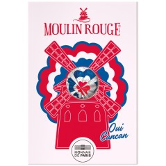 Pièce de 10 euros France 2026,Argent UNC, Le moulin rouge