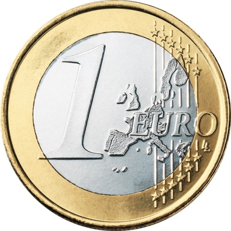 Pièce de 1 Euro Saint-Marin 2026, UNC, face nationale La deuxième tour "LA CESTA"