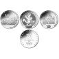 Lot des 3 Pièces de 1/4 d'euro Italie 2026, UNC, JO d'hiver Milan-Cortina
