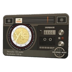 Pièce de 2 euros Finlande 2026, BU, Les 100 ans de la radio Finlandaise - version Anglaise
