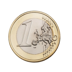 Pièce de 1 euros Vatican 2024, UNC, Face Nationale, Les Armoiries du Pape François