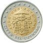 Pièce de 1 euros Vatican 2024, UNC, Face Nationale, Les Armoiries du Pape