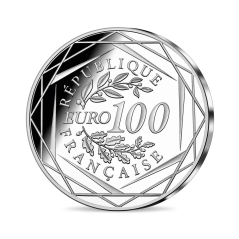 Pièce de 100 euros France 2026,Argent BU, Petit Prince