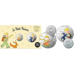 Duo de Pièces de 10 euros et 50 euros France 2026, Argent UNC, Petit Prince