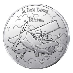 Pièce de 100 euros France 2026,Argent BU, Petit Prince