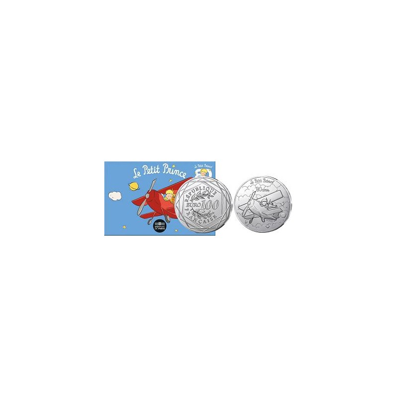 Pièce de 100 euros France 2026,Argent BU, Petit Prince