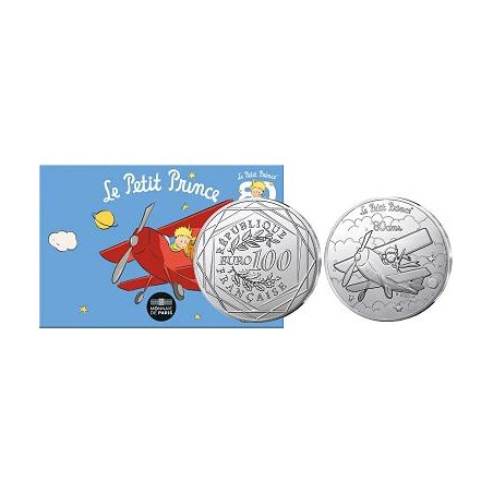 Pièce de 100 euros France 2026,Argent BU, Petit Prince