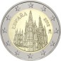 2 Euros Espagne 2012, UNC, Cathédrale Sainte-Marie de Burgos, inscrit au patrimoine mondial de l’UNESCO depuis 1984