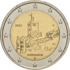 copy of 2 Euros Allemagne 2022, Présidence de la Thuringe au Bundesrat