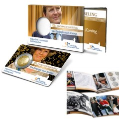 Pièce de 2 euros Pays-Bas 2013, BU, Abdication de la Reine Beatrix et l'accession au trône de son fils, Willem-Alexander