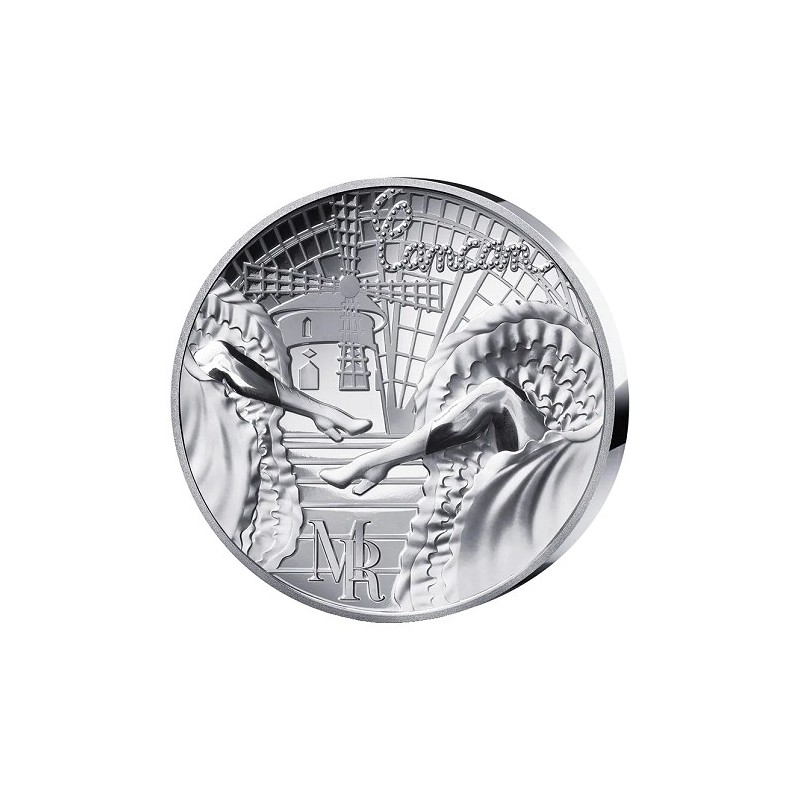 Pièce de 20 euros France 2026,Argent BE, Le moulin rouge