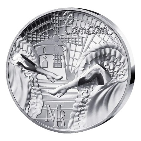 Pièce de 20 euros France 2026,Argent BE, Le moulin rouge