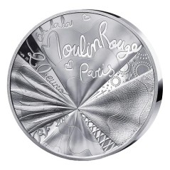 Pièce de 20 euros France 2026,Argent BE, Le moulin rouge