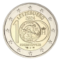 Coffret des 4 pièces de 2 euros Luxembourg 2024 et 2025, BEPI