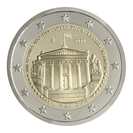 Pièce de 2 Euros Grèce 2026, BE, 200eme anniversaire de la sortie de Messologhi