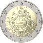 2 Euros Estonie 2012, UNC, 10ᵉ anniversaire de l’€uro