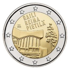 Pièce de 2 euros Finlande 2026, BE, Raili et Reima Pietilä