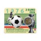 Pièce de 2 Euros Slovaquie 2025, BU, 50e anniversaire de la victoire de l'équipe de football au Championnat d'Europe