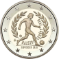 Pièce de 2 Euros Slovaquie 2025, BU, 50e anniversaire de la victoire de l'équipe de football au Championnat d'Europe Pièce de 2 Euros Slovaquie 2025, BU, 50e anniversaire de la victoire de l'équipe de football au Championnat d'Europe