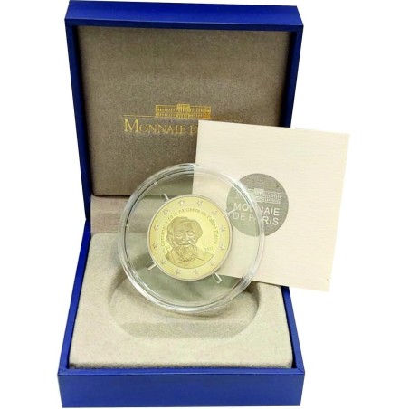 Pièce de 2 Euros France 2012, BE, 100ᵉ anniversaire de la naissance de « l’Abbé Pierre, Protecteur des pauvres »