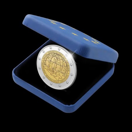 Pièce de 2 euros Belgique 2026, BE, 50 ans l'IGN et 200 ans observatoire royal de Belgique
