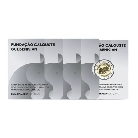Pièce de 2 euros Portugal 2026, BE, 70e anniversaire de la Fondation Calouste Gulbenkian