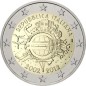 2 Euros Italie 2012, UNC, 10ᵉ anniversaire de l’€uro