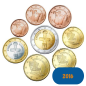 Série 8 pièces, CHYPRE 2016, UNC, Face Nationale Série 8 pièces, CHYPRE 2016, UNC, Face Nationale