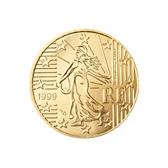 Série de 10, 20 et 50 centimes France 2002, UNC, Face Nationale