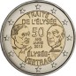 2 Euros France 2013, UNC, 50ᵉ anniversaire du traité de l’Élysée